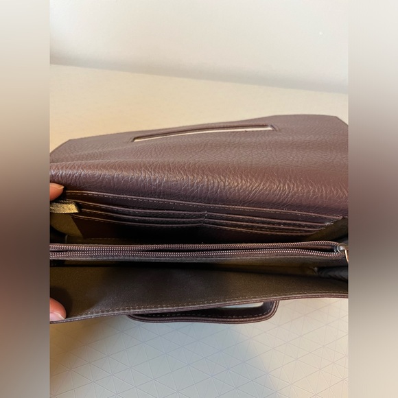 Matt & Nat Abiko Vegan Clutch - Brown - Picture 3 of 4